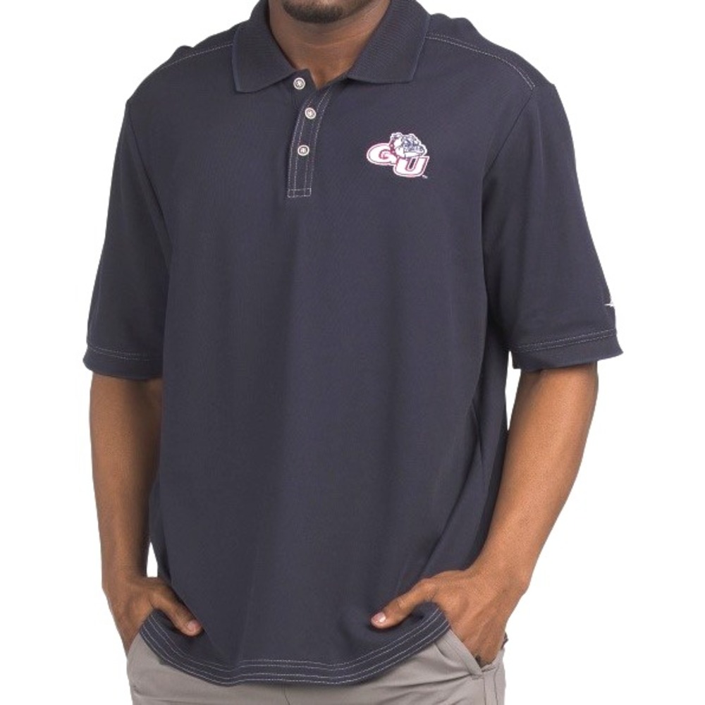 Tommy Bahama Island Zone Supima Cotton Navy Gonzaga Polo Shirt Men's Sz M NWT!
